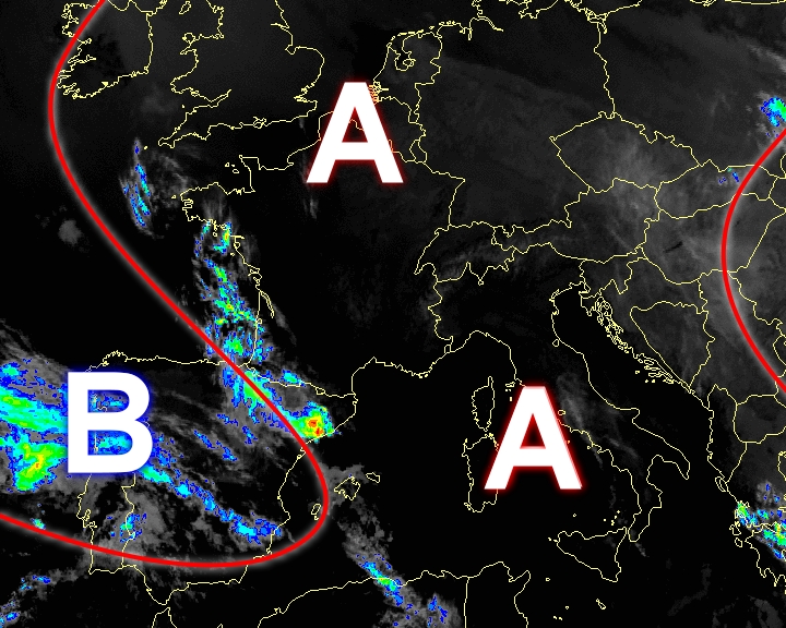 Meteo: non cambierà nulla. Alta Pressione per tutta la settimana ma con temperature in calo. Le previsioni