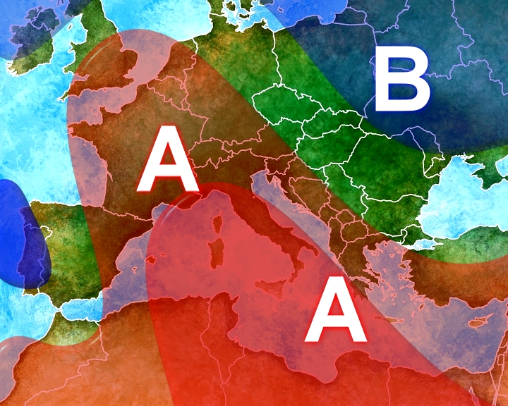 Meteo: tutto fermo. Alta Pressione padrona assoluta. Stabilità e assenza di piogge